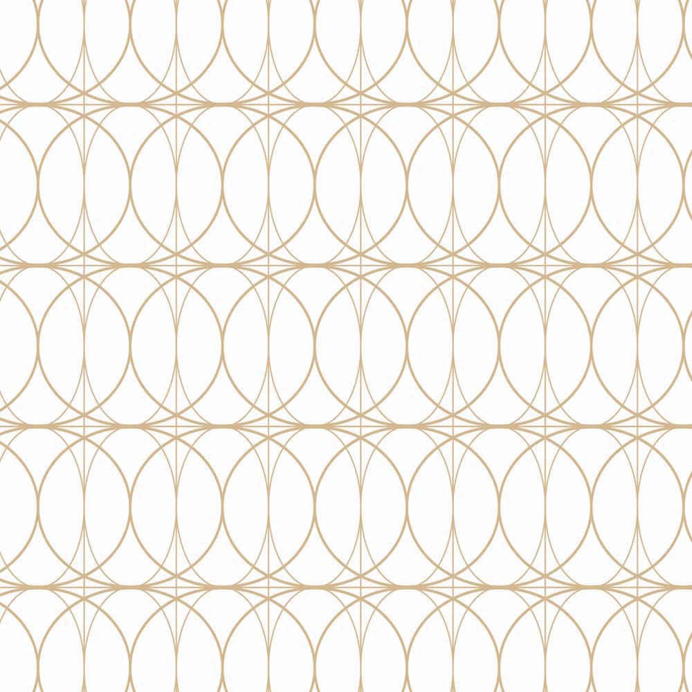 Lunch Napkin - Modern Classy Pattern WHITE