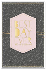 Greeting Card (Birthday) - 3D Best Day Ever