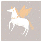 Lunch Napkin - Unicorn GREY