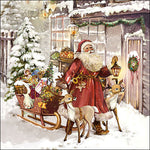 Lunch Napkin - Christmas Visit