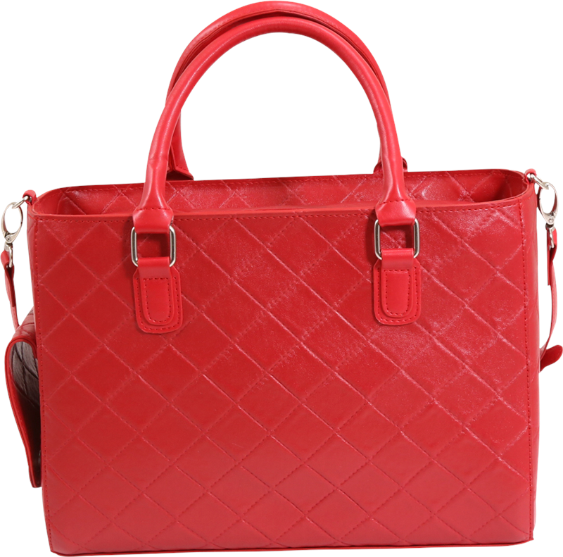 Versa-Purse - Red Quilted