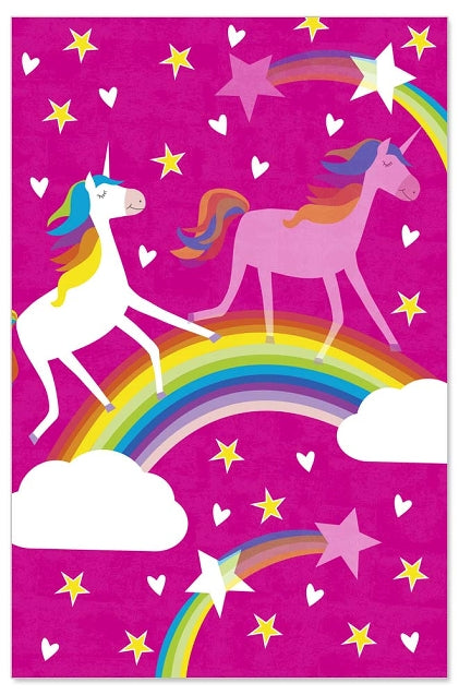 Greeting Card (Birthday) - 3D Unicorn Party (Lenticular)