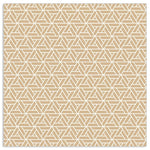 Lunch Napkin - Geo Pattern GOLD