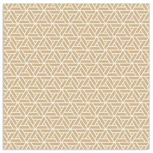 Lunch Napkin - Geo Pattern GOLD