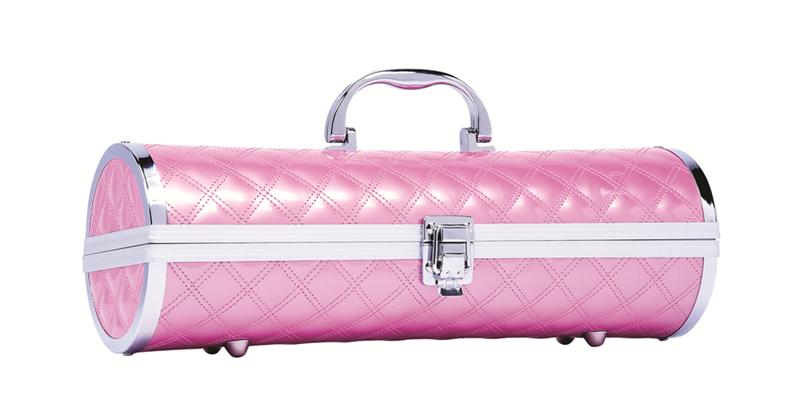 Wine Case - PINK QUILTED GALA Wine Case