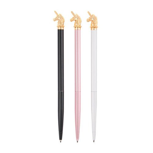 
                
                    Load image into Gallery viewer, Writing Instrument - Luxury Pen with UNICORN Accent (PINK)
                
            