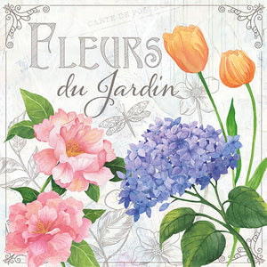 
                
                    Load image into Gallery viewer, Lunch Napkin - Fleurs du Jardin
                
            