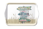 TRAY - Road Signs SAND (13 x 21 cm)