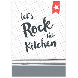 Kitchen Towel - Let's Rock the Kitchen