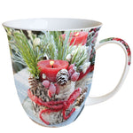 MUG (Fine Bone China) - Frozen Candle (400 mL)