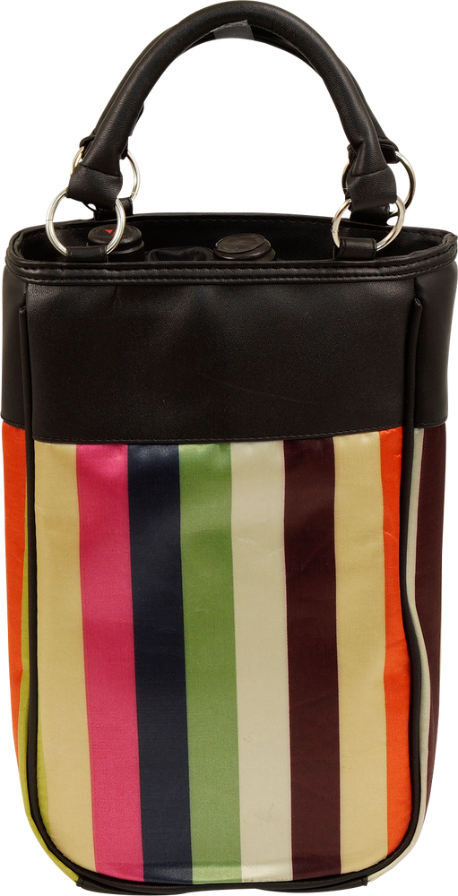 
                
                    Load image into Gallery viewer, Wine Tote - STRIPES - 2 Bottle Wine Tote HARMONY
                
            
