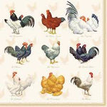 Lunch Napkin - Wyandotte CREAM