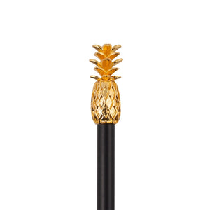 Instrument d'écriture – Crayon de luxe avec accent d'ananas (OR)