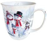 MUG (Fine Bone China) - Snowman with Hat (400 mL)