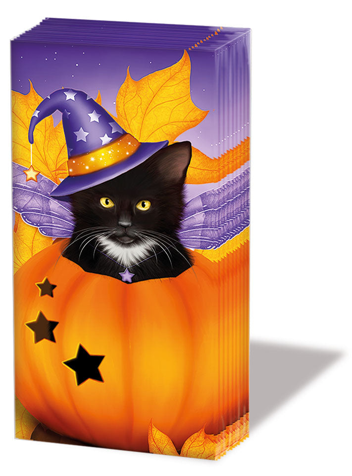 Pocket Tissue - Halloween Cat
