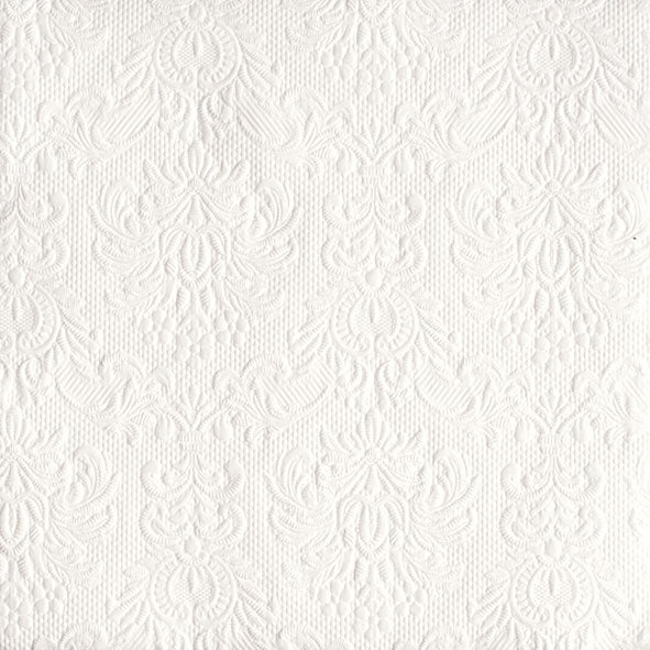 Lunch Napkin - Elegance WHITE
