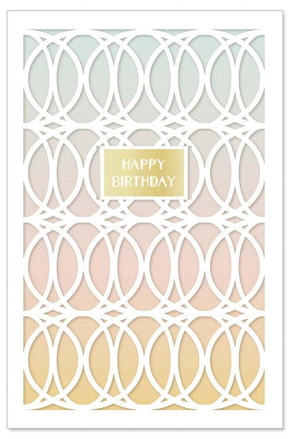 Greeting Card (Birthday) - Classy Birthday  (Laser Cut)