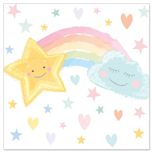 MINI Greeting Card (Baby) - Rainbow