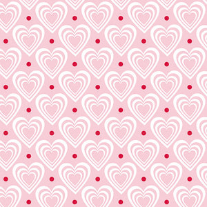 
                
                    Load image into Gallery viewer, Lunch Napkin - Hearts in Hearts PINK
                
            