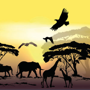 Serviette Déjeuner - Africa Safari