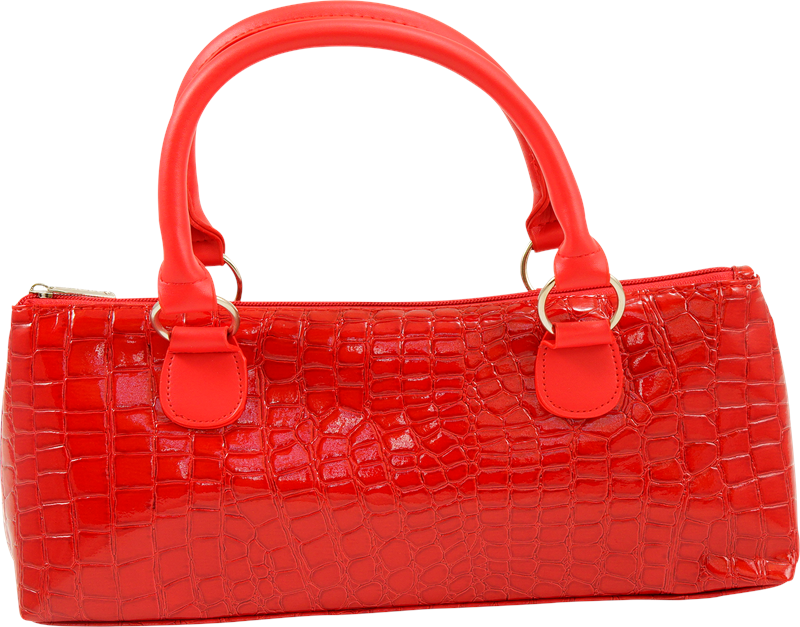 
                
                    Load image into Gallery viewer, Wine Clutch - RED CROC Insulated Single Bottle Wine Tote
                
            