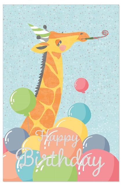 Greeting Card (Baby) - Birthday Giraffe