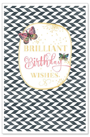 Greeting Card (Birthday) - Brilliant Birthday Wishes