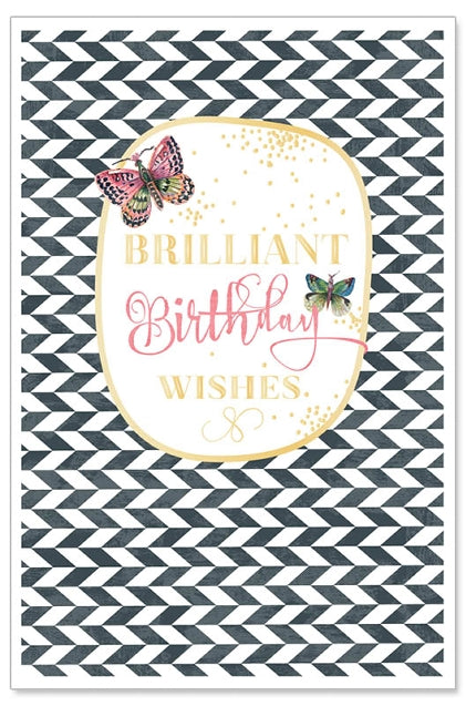 Greeting Card (Birthday) - Brilliant Birthday Wishes