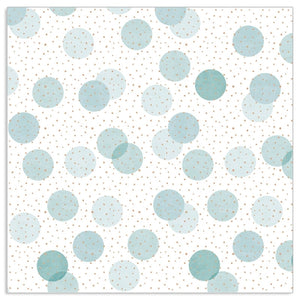 Lunch Napkin - Dots BLUE