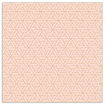 Lunch Napkin - Geo Pattern PINK-GOLD