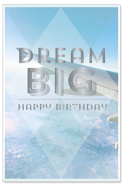 Greeting Card (Birthday) - Dream Big
