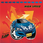 Lunch Napkin - High Speed Car