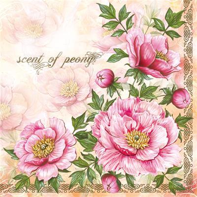 
                
                    Load image into Gallery viewer, Lunch Napkin - Scent of Peony
                
            