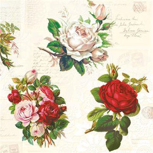 
                
                    Load image into Gallery viewer, Lunch Napkin - English Roses
                
            