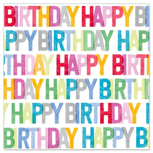 
                
                    Load image into Gallery viewer, MINI Greeting Card (Birthday) - Birthday Text
                
            