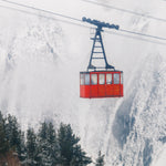 Serviette à lunch - Télécabine de ski