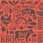 Lunch Napkin - Barbecue SCARLET