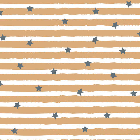 
                
                    Load image into Gallery viewer, Lunch Napkin - Stripes with Black Stars GOLD
                
            