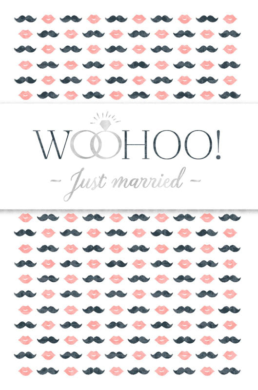 Greeting Card (Wedding) - Just Married WooHoo!