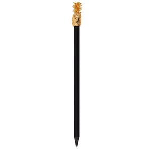 Instrument d'écriture – Crayon de luxe avec accent d'ananas (OR)