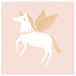 Lunch Napkin - Unicorn PINK